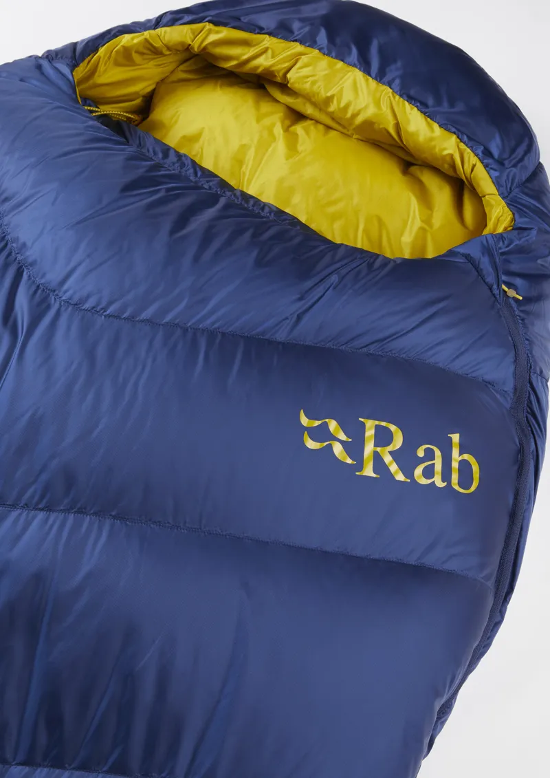 Rab Neutrino 400 Sleeping Bag Nightfall Blue - Wide - Long - Left Zip-5