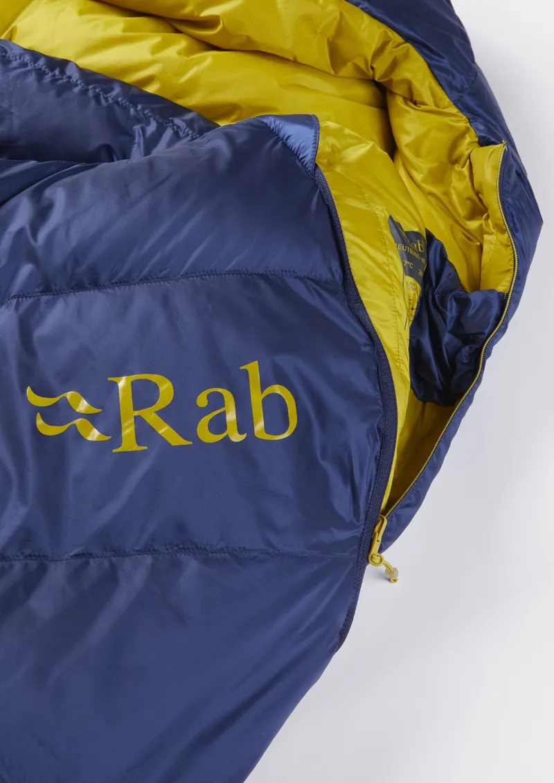 Rab Womens Neutrino 400 Sleeping Bag Nightfall Blue - Regular -  Left Zip-6