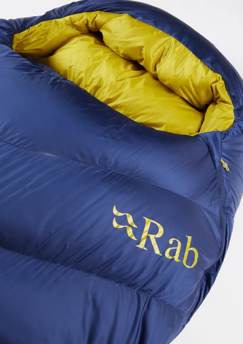 Rab Neutrino 600 Sleeping Bag Nightfall Blue - Regular - Left Zip-5