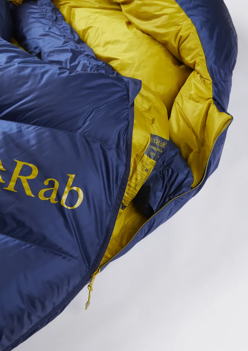 Rab Women's Neutrino 600 Sleeping Bag Nightfall Blue - Left Zip-1