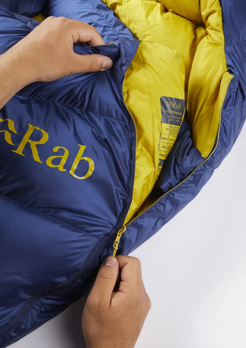 Rab Neutrino 800 Sleeping Bag Night - Left Zip-5