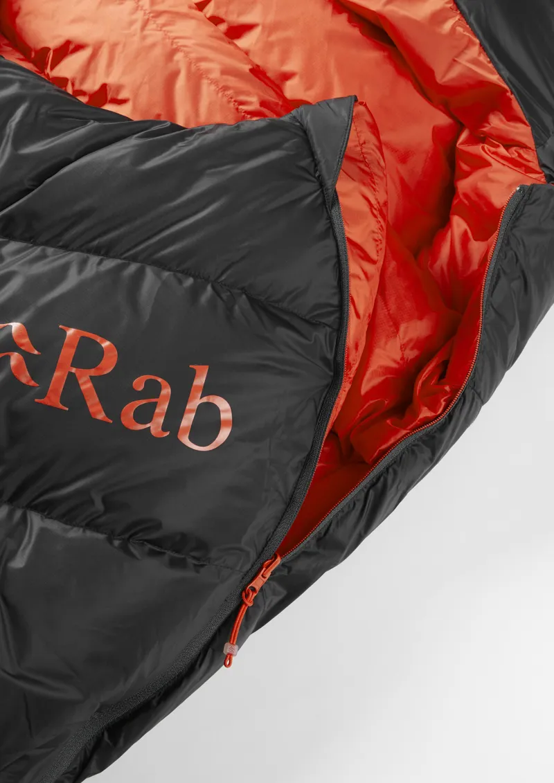 Rab Neutrino Pro 500 Sleeping Bag Granite - Long - Left Zip-7