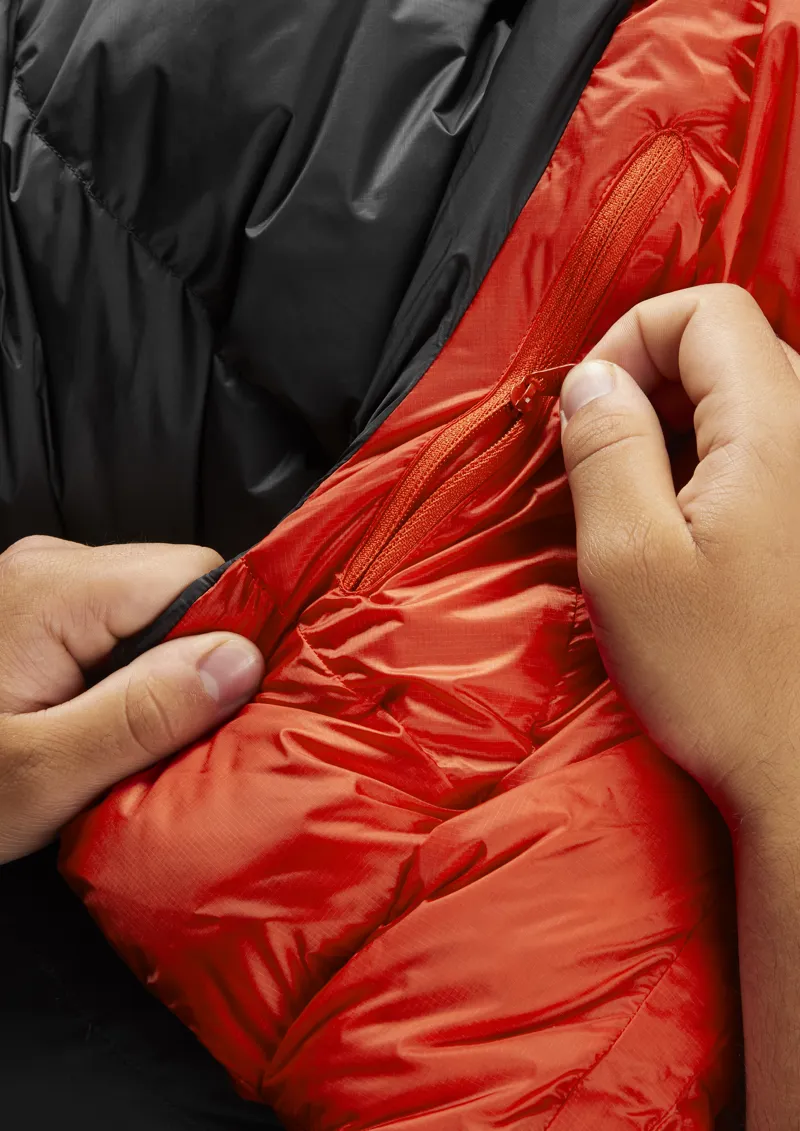 Rab Neutrino Pro 500 Sleeping Bag Granite - Long - Left Zip-9