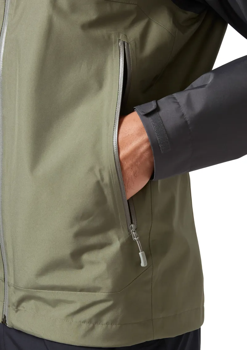 Rab Mens Namche Paclite Jacket Graphene/Light Khaki-9