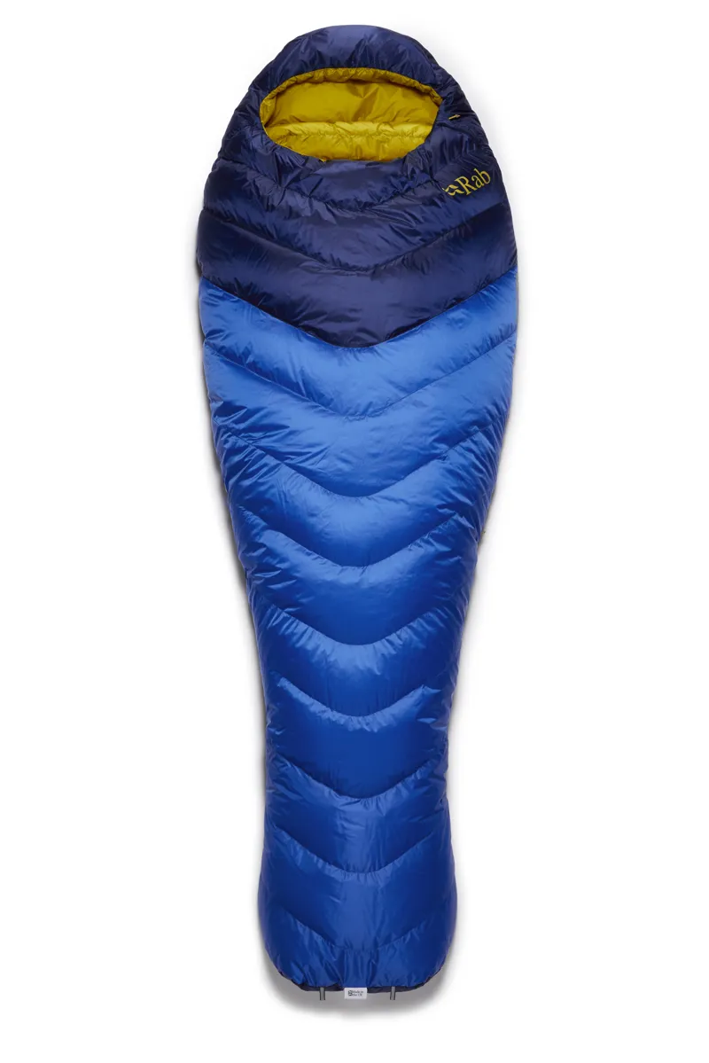 Rab Neutrino 200 Sleeping Bag Nightfall Blue - Left Zip