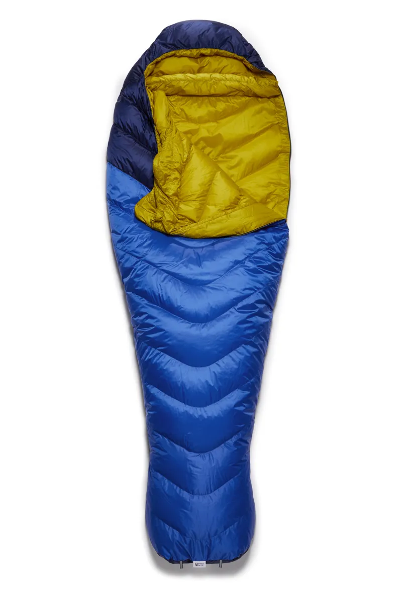 Rab Neutrino 200 Sleeping Bag Nightfall Blue - Left Zip-1