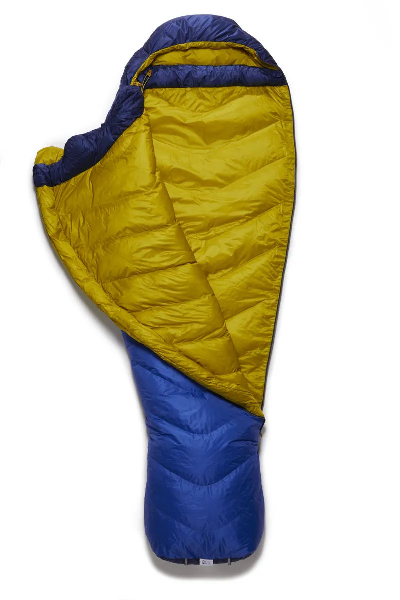 Rab Neutrino 400 Sleeping Bag Nightfall Blue - Wide - Long - Left Zip-3