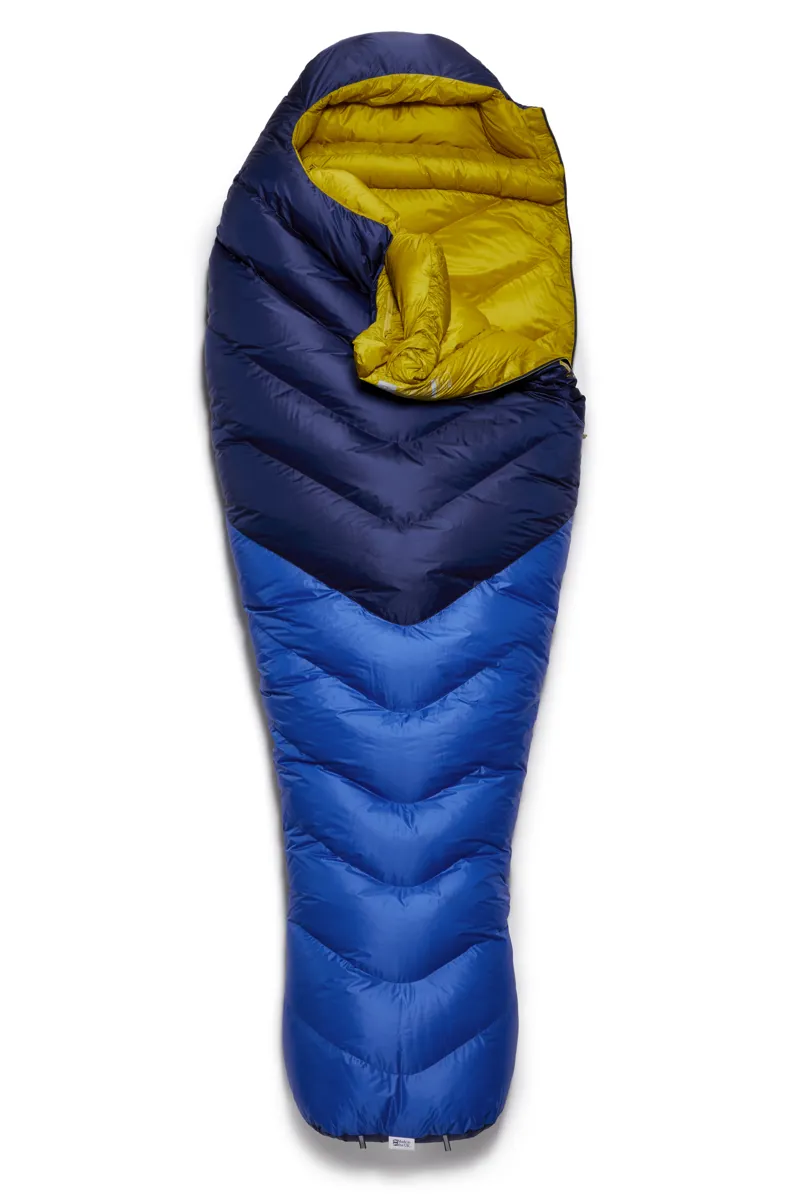 Rab Neutrino 600 Sleeping Bag Nightfall Blue - Regular - Left Zip-1