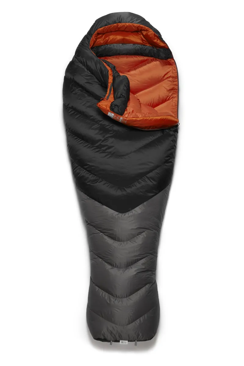 Rab Neutrino Pro 900 Sleeping Bag Granite - Long - Left Zip-1