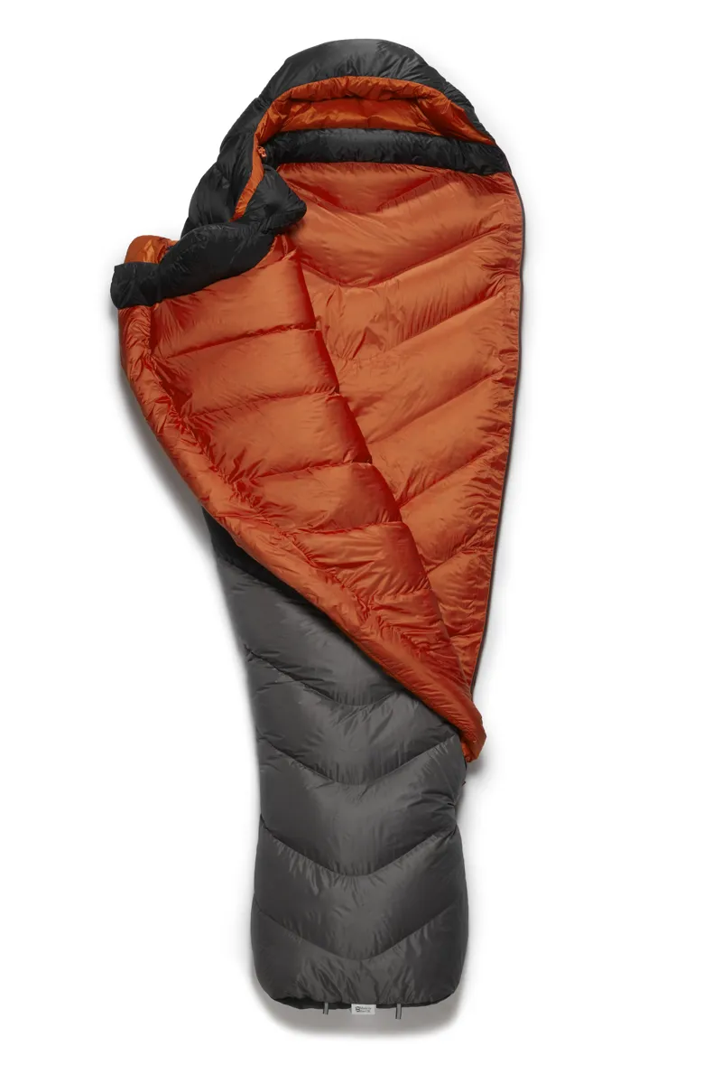 Rab Neutrino Pro 900 Sleeping Bag Granite - Long - Left Zip-3