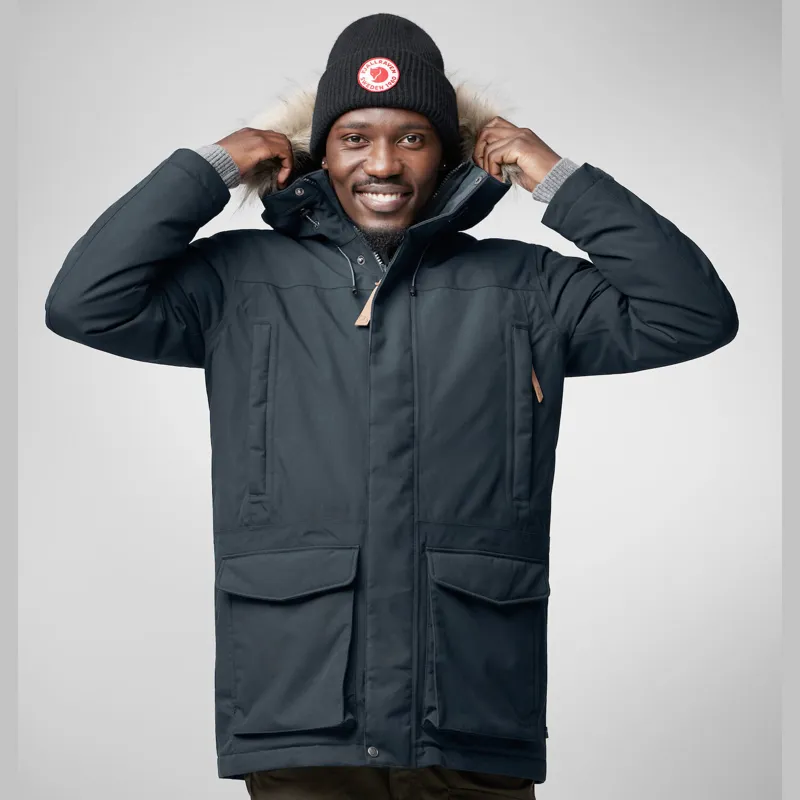 Fjallraven Men's Nuuk Lite Parka Autumn Leaf-3