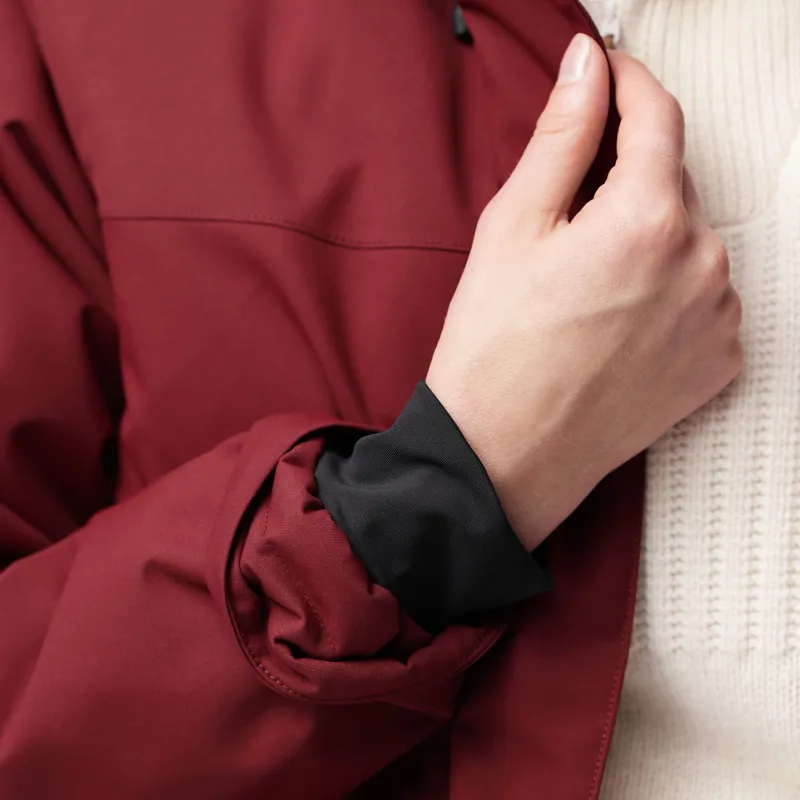 Fjallraven Women's Nuuk Lite Parka Bordeaux Red-7