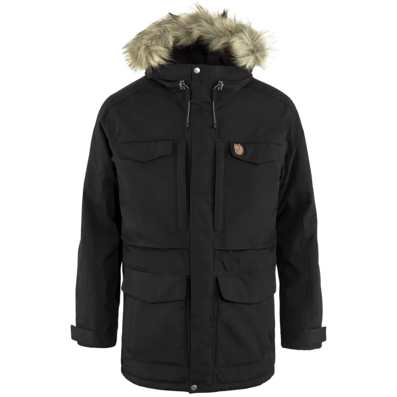 Fjallraven Mens Nuuk Parka Black