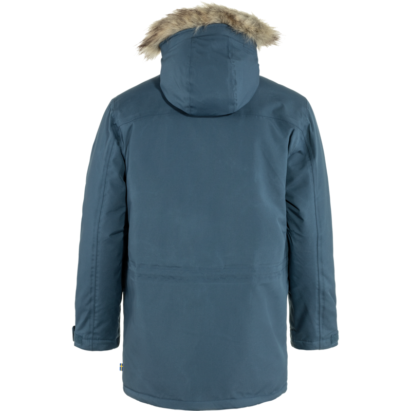Fjallraven Mens Nuuk Parka Mountain Blue-1