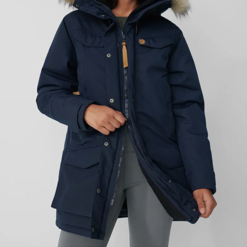 Fjallraven Womens Nuuk Parka Dark Navy-6