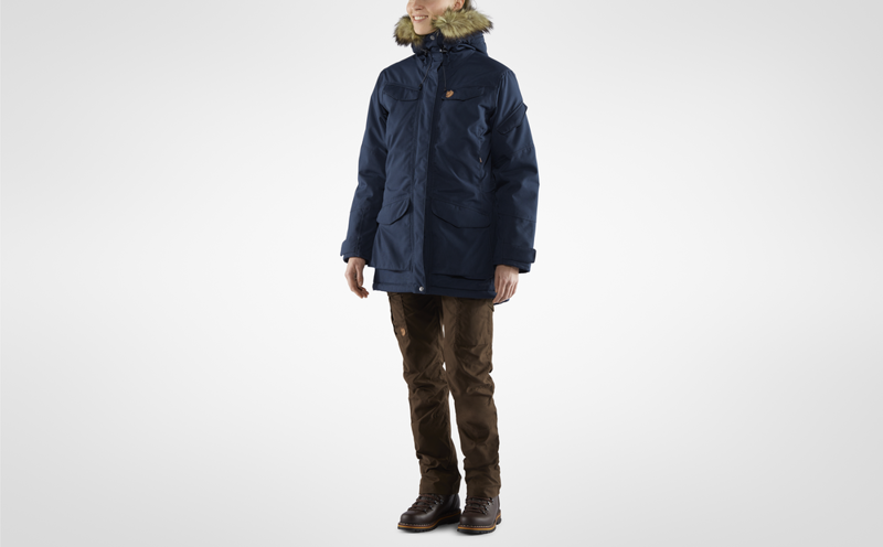 Fjallraven Womens Nuuk Parka Acorn-3