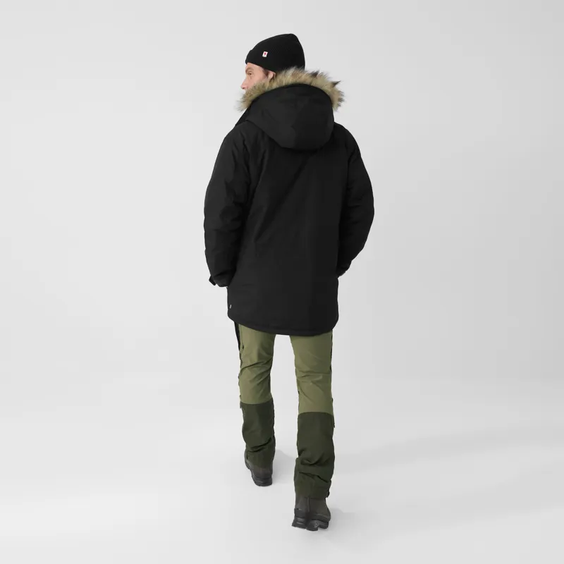 Fjallraven Mens Nuuk Parka Black-3