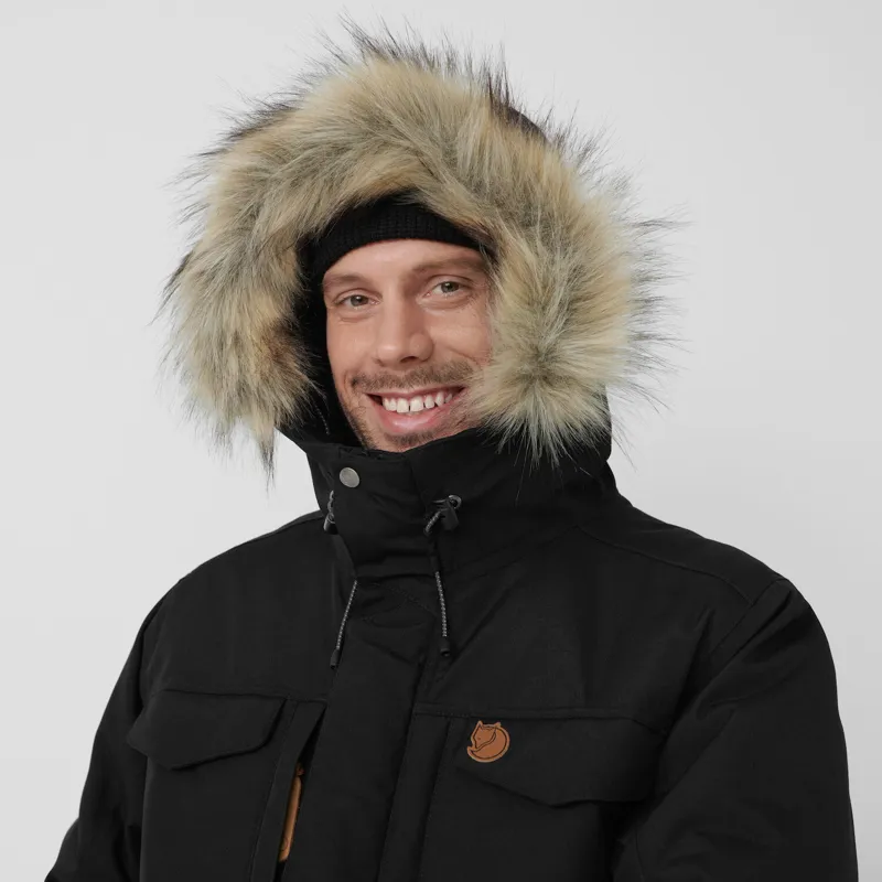 Fjallraven Mens Nuuk Parka Black-5