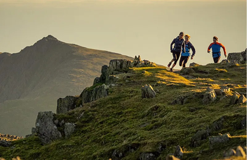 OMM Men's Core Hoodie Blue/Orange-3