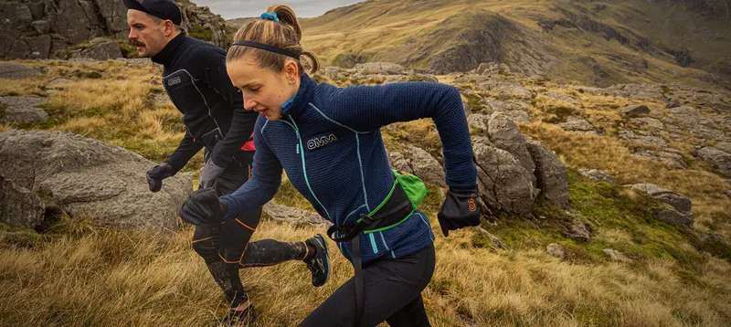 OMM Women's Core Fleece Jacket Navy-3