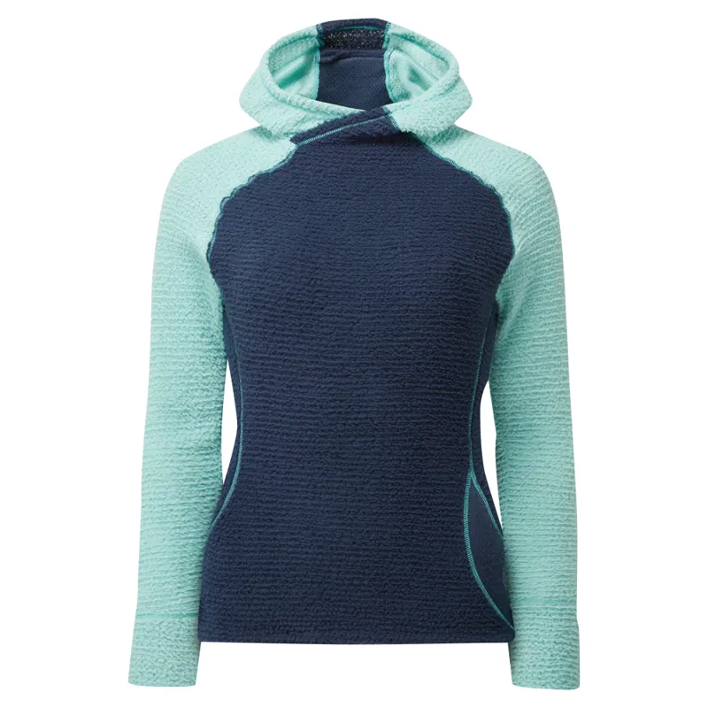 OMM Women's Core+ Hoodie Navy/ Aqua