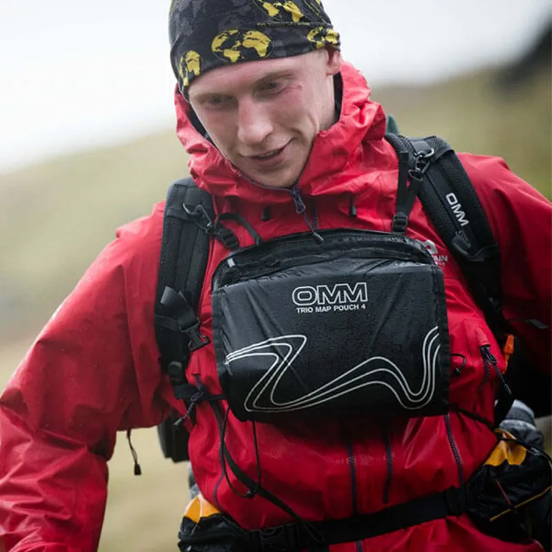 OMM Trio Map Pouch Black-1