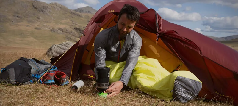 OMM Mountain Raid 233 Sleeping Bag Yellow-4