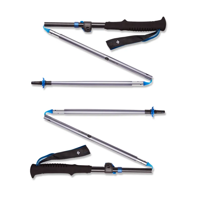 Black Diamond Distance FLZ Trekking Poles Pewter