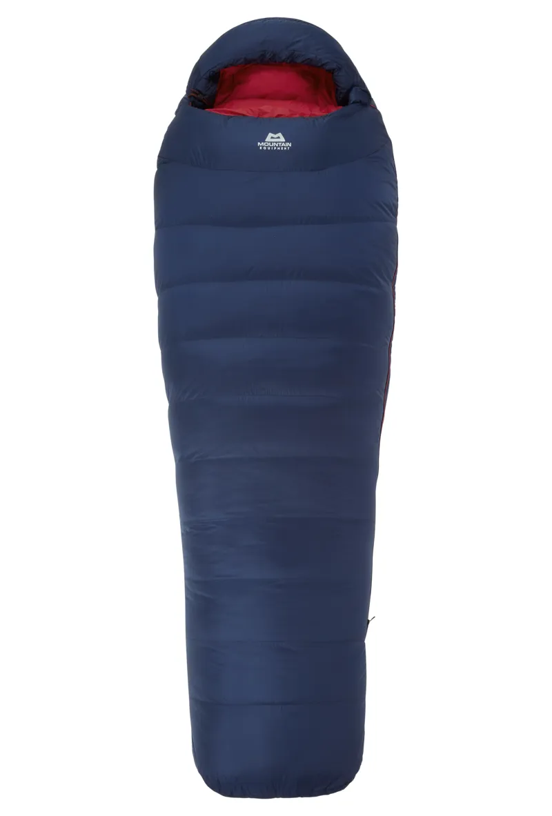 Mountain Equipment Womens Helium 800 Sleeping Bag Majolica Blue - Long