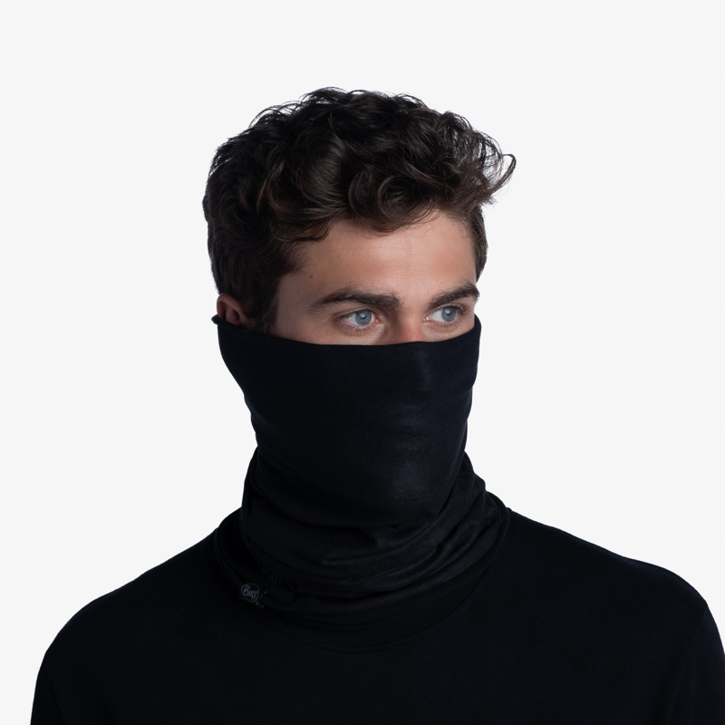 Buff Reversible Polar Solid Black-8