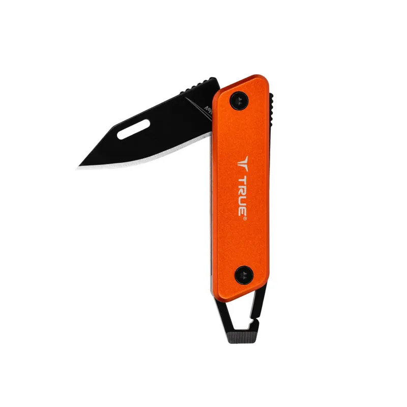True Utility Key Chain Knife Orange DEACTIVATED