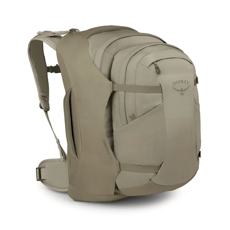 Osprey Mens Farpoint 55 Sawdust Tan