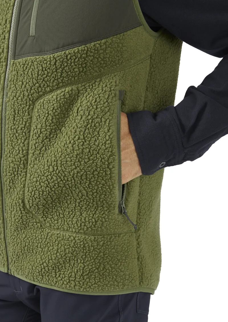 Rab Mens Outpost Vest Chlorite Green-7