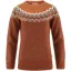 Fjallraven Womens Ovik Knit Sweater Autumn Leaf/Desert Brown