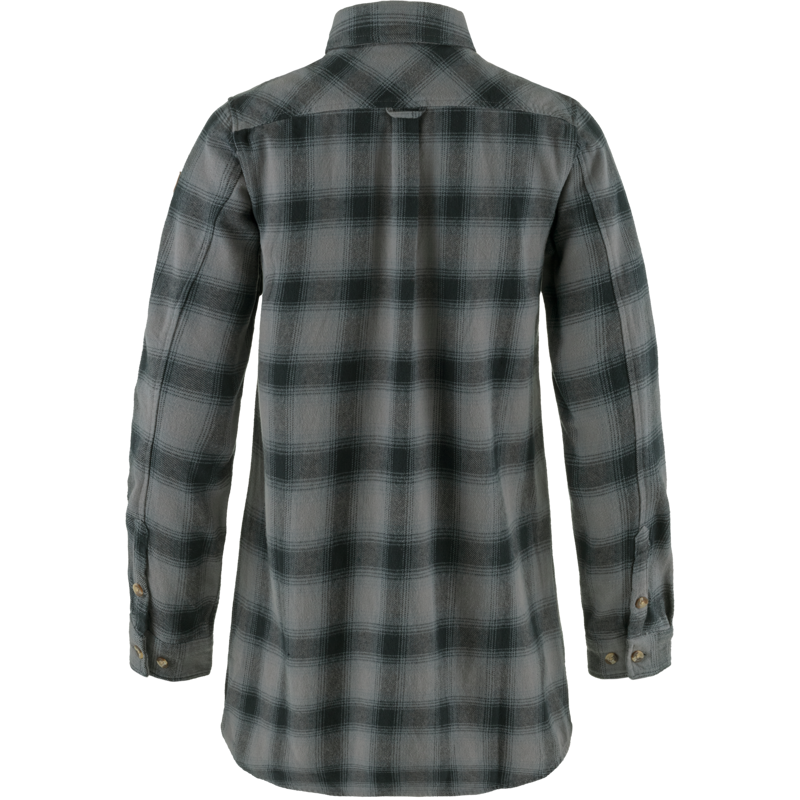 Fjallraven Women's Ovik Twill Shirt LS Iron Grey/Grey-1