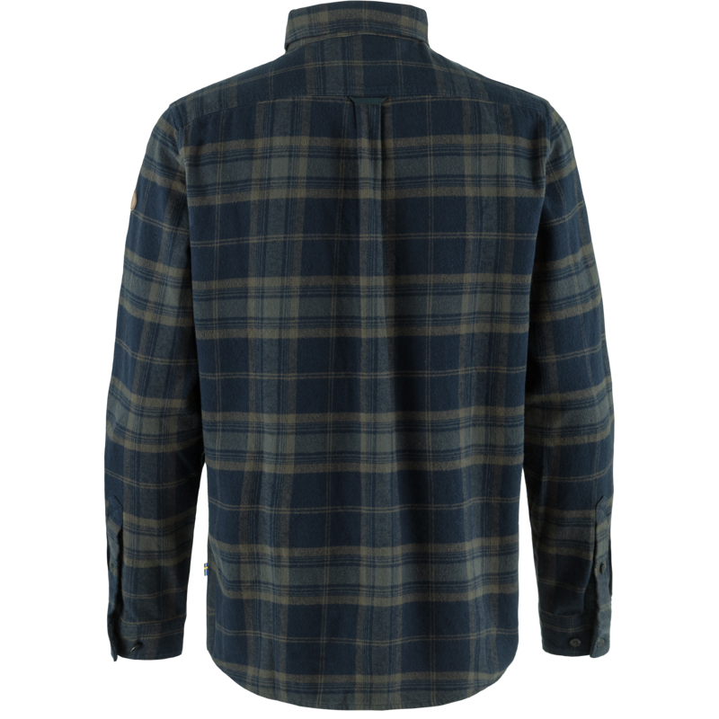 Fjallraven Men's Ovik Twill Shirt Dark Navy/Basalt-1