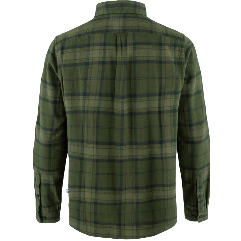 Fjallraven Men's Ovik Twill Shirt Deep Forest/Green-1