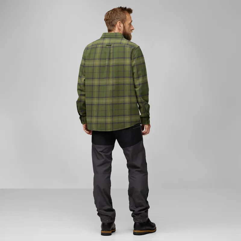 Fjallraven Men's Ovik Twill Shirt Deep Forest/Green-3