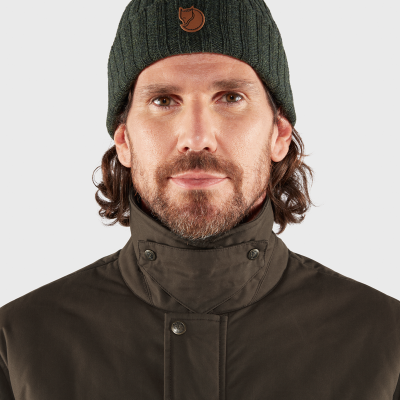 Fjallraven Mens Ovik Wool Padded Jacket Dark Navy-6