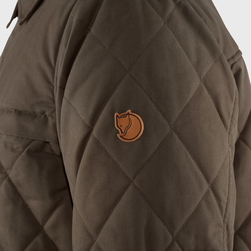 Fjallraven Mens Ovik Wool Padded Jacket Dark Navy-12
