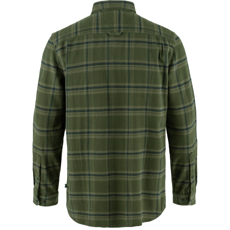 Fjallraven Men's Ovik Heavy Flannel Shirt Deep Forest/ Laurel Green-1
