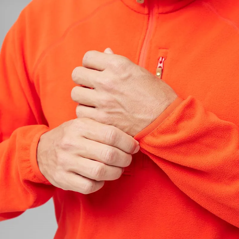 Fjallraven Men's Ovik Lite Fleece Half Zip Deep Forest-7