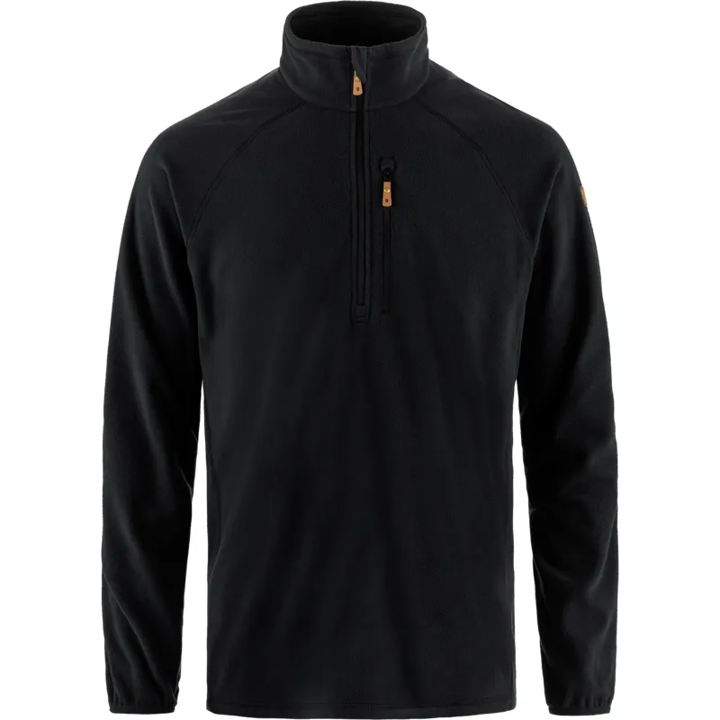 Fjallraven Men's Ovik Lite Fleece Half Zip Black