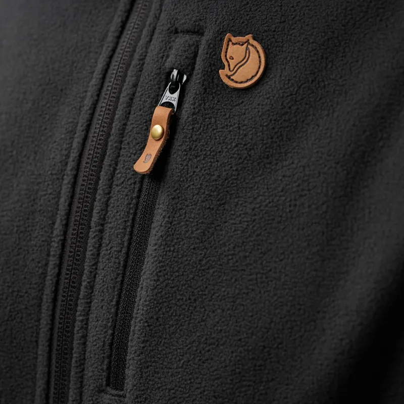 Fjallraven Women's Ovik Lite Fleece Vest Black-5