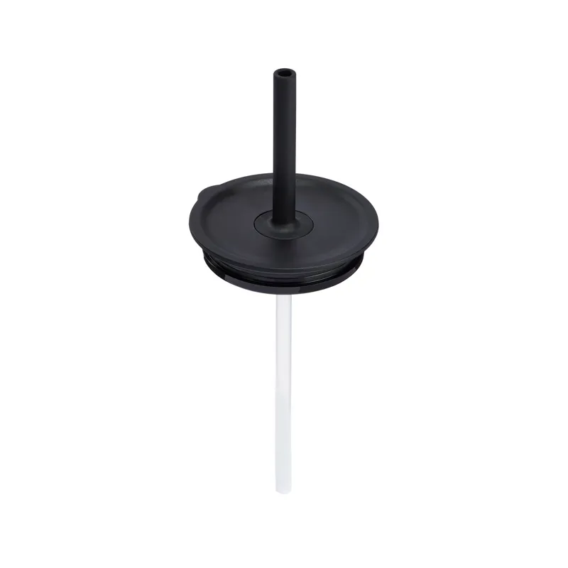 Hydro Flask Medium Press In Straw Lid Black