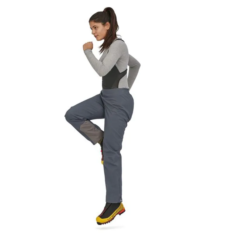 Patagonia Women's M10 Storm Bib Smolder Blue-5