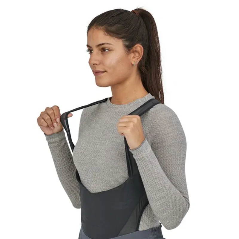 Patagonia Women's M10 Storm Bib Smolder Blue-4