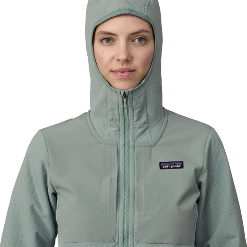 Patagonia Women's R2 CrossStrata Hoodie Dulse Mauve-4