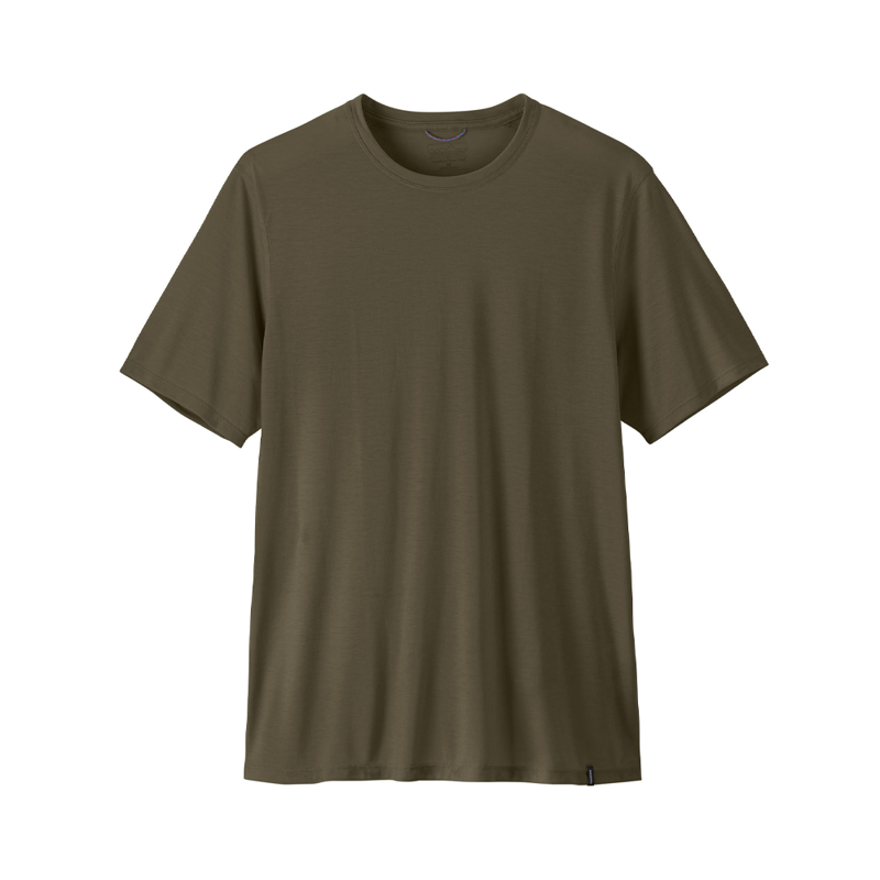 Patagonia Mens Capilene Cool Trail Shirt Basin Green