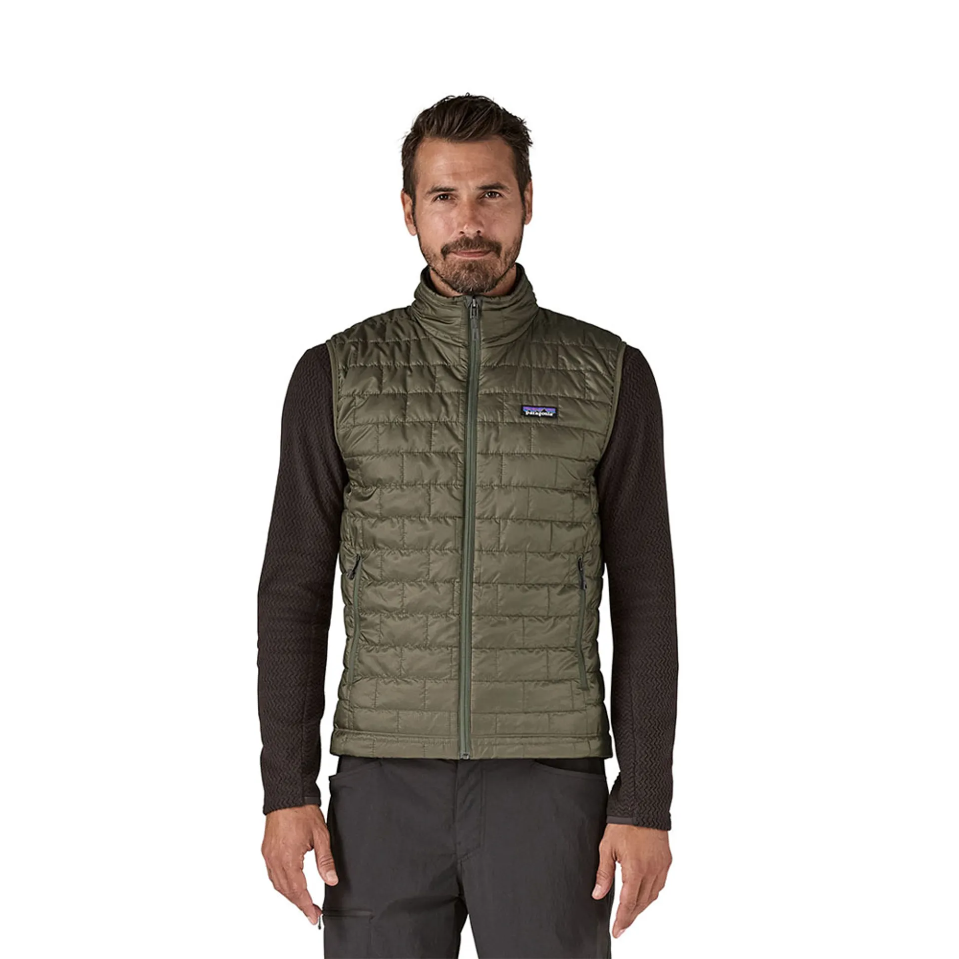 Patagonia Men's Nano Puff Vest Basin Green/Tent Green